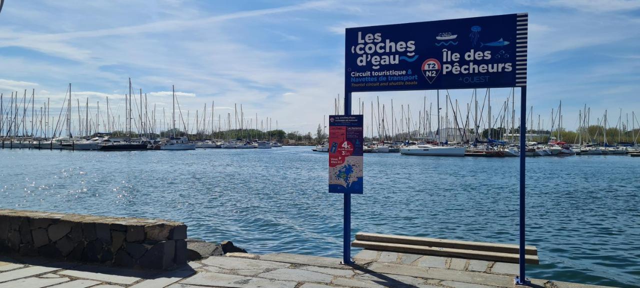 Appartement Vue Exceptionnelle Sur La Mer, Piscine, Parking Prive - Sur L'Ile Des Pecheurs Agde Eksteriør billede